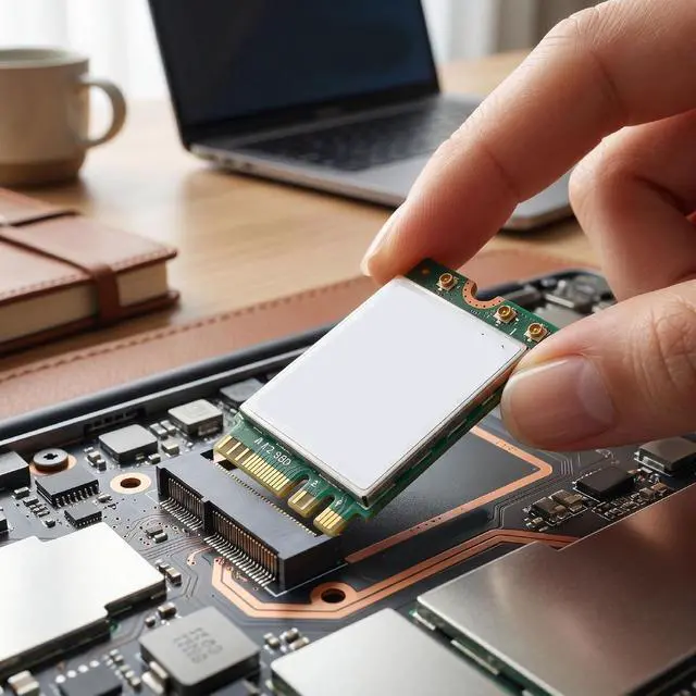 Alt view image 5 of 7 - WiFi 7 Wireless Card, M.2 NGFF 2230 E Key, Not, 3 Band 8774Mbps, Bluetooth 5.4, Fit for 11 & 10, for Laptop, Desktop