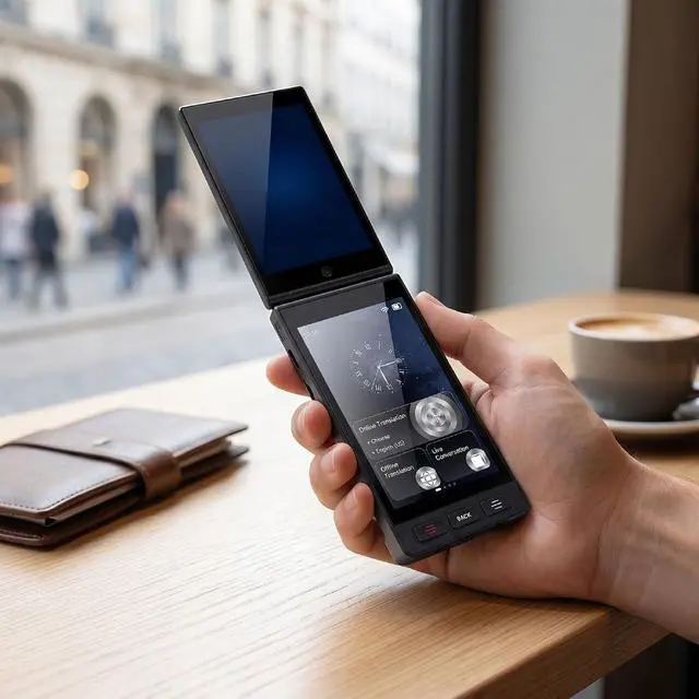 Alt view image 5 of 7 - Language Translator Device, Dual Screen, Photo Translation 75 Languages, 42 Offline, Group 500 Users, for Travel and Business