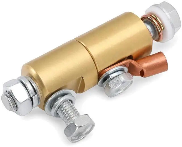 Main image of 500A Welding Ground Clamp Swivel Adapter, 360 Degree Rotating Device for M10 Hole Clamps, Stability Welder Accessories for MIG MMA ARC