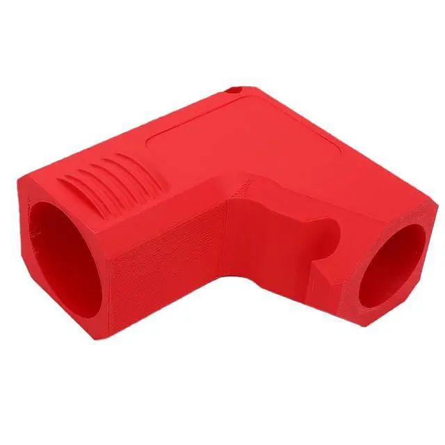 Alt view image 3 of 7 - Table Saw Dust Extraction Adapter Built to Last Efficient Collection Red for Professional Carpentry Workshops