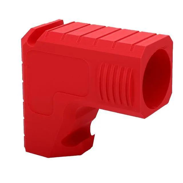 Alt view image 5 of 7 - Table Saw Dust Extraction Adapter Built to Last Efficient Collection Red for Professional Carpentry Workshops