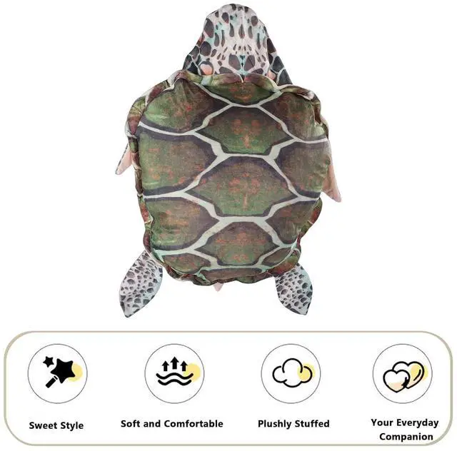 Alt view image 5 of 7 - Adult Turtle Shell Pillow Costume, Portable Plush Toy and Home Decoration, Party Photos, Halloween Cosplay