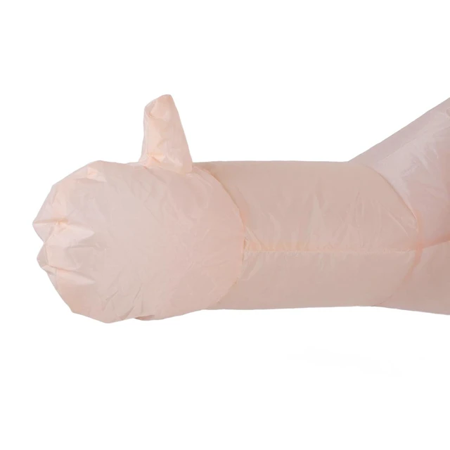 Alt view image 7 of 7 - Funny Inflatable Baby Costume Creative Blow Up Adult Costume for Carnival 210T Polyester Material Cosplay Party Christmas