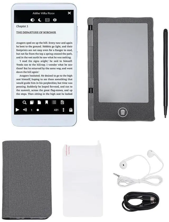 Main image of Electronic Book Reader for Android 5.1 System, 5 Inch HD Inkless Capacitive Screen,1G 8G Memory Ebook Reader, for Video Sound Picture