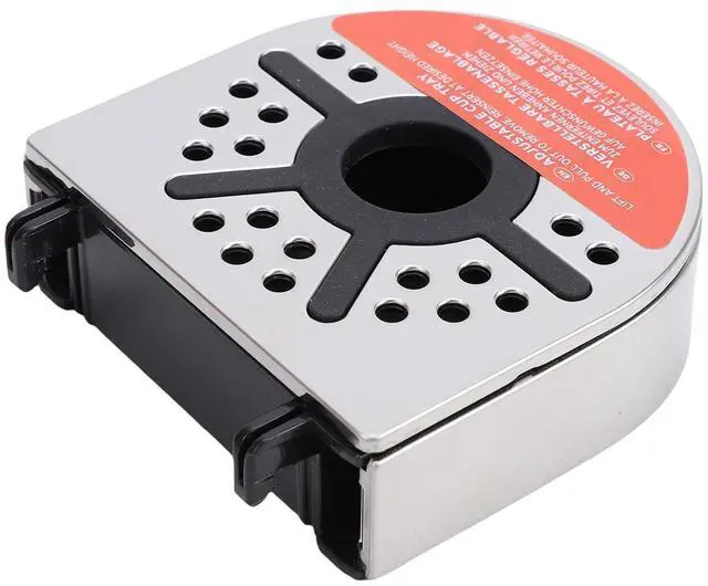 Main image of Replacement Drip Tray for CFN601-802 Coffee Machine, Stainless Steel Cup Rest Stand & Mug Riser with Sturdy Construction