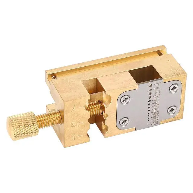 Alt view image 5 of 7 - Versatile Watch Repair Vise Clamp Strong Copper Metal Holder Tool for Jewelers 0.2-1.5mm Hole Dia for Enthusiasts