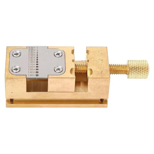 Alt view image 7 of 7 - Versatile Watch Repair Vise Clamp Strong Copper Metal Holder Tool for Jewelers 0.2-1.5mm Hole Dia for Enthusiasts
