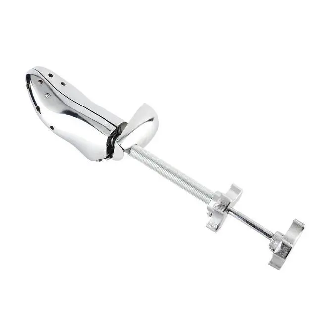 Alt view image 2 of 7 - Aluminum Alloy Shoe Stretcher Professional Shoe Trees Widener Expander, Relieves Calluses and Foot Problems, for Tennis Shoes and Boots (Double Plate Men Flat Heel)