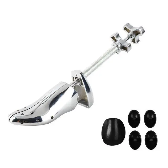 Alt view image 5 of 7 - Aluminum Alloy Shoe Stretcher Professional Shoe Trees Widener Expander, Relieves Calluses and Foot Problems, for Tennis Shoes and Boots (Double Plate Men Flat Heel)