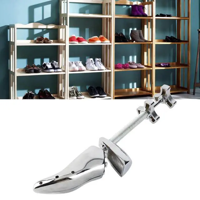 Alt view image 3 of 7 - Aluminum Alloy Shoe Stretcher Professional Shoe Trees Widener Expander, Relieves Calluses and Foot Problems, for Tennis Shoes and Boots (Double Plate Female Flat Heel)