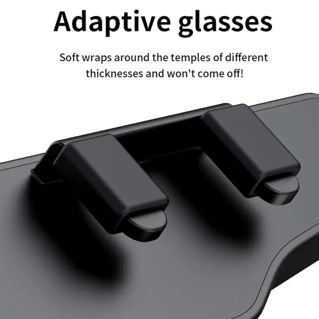 Alt view image 6 of 7 - Open Sound External Glasses Bluetooth Headphones, Wireless with 8 Hour Playtime and Low Power Consumption, for Sports and Outdoor Use