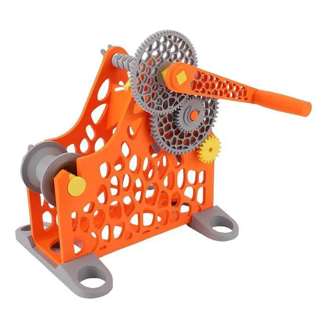 Alt view image 3 of 7 - 3D Printer Filament Respooler Quick Winding 1kg Detachable Design for Welding and Daily Crafts Filament Spool Rewinder