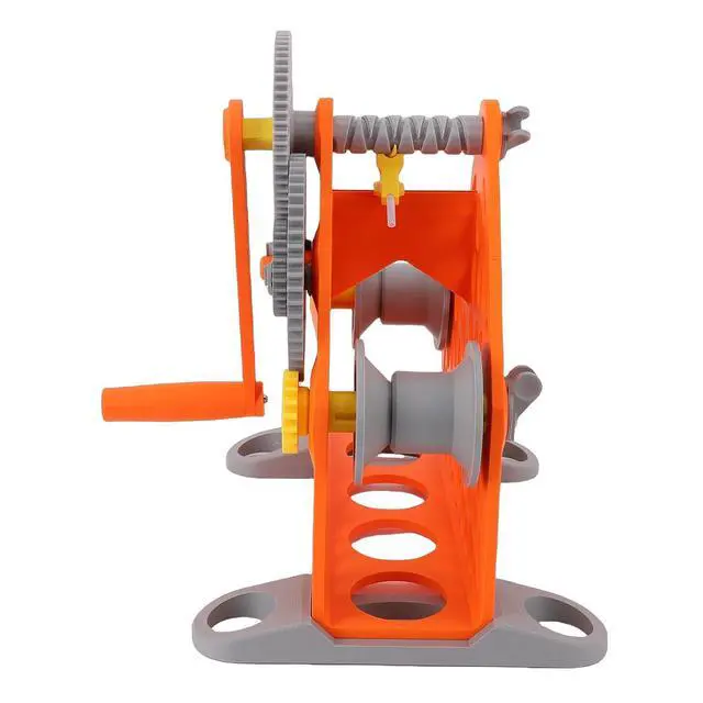 Alt view image 4 of 7 - 3D Printer Filament Respooler Quick Winding 1kg Detachable Design for Welding and Daily Crafts Filament Spool Rewinder