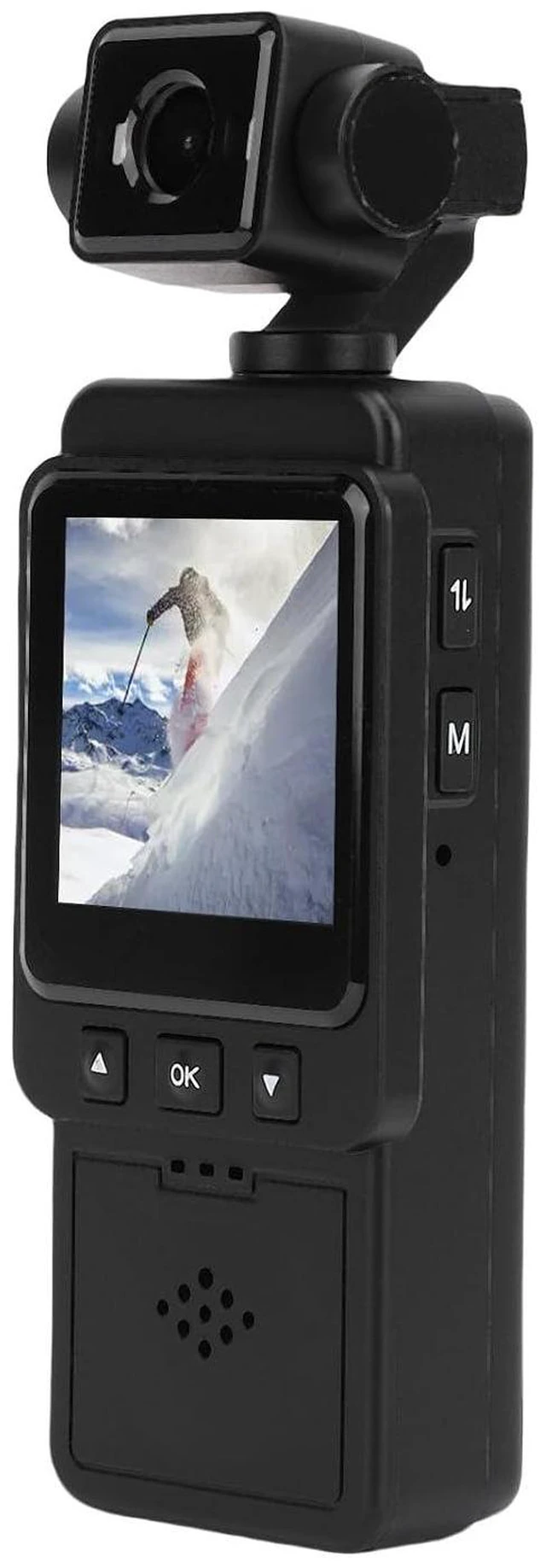 Main image of 1080P Camera, MultiAxis Stabilization Vlog Camcorder, 270 & 180 Lens Rotation Portable Action Camera, for Outdoor Sport Photography