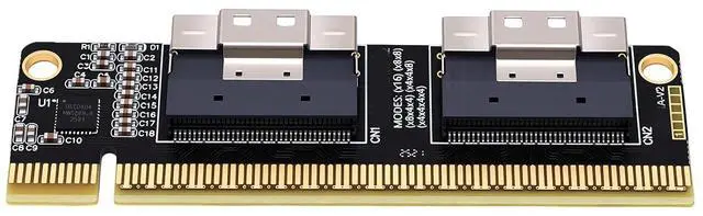 Main image of PCIE to X8 Adapter Card, 8i Connector