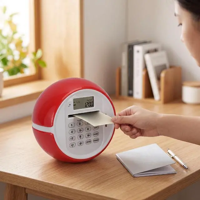Alt view image 4 of 7 - ATM Piggy Bank, Electronic Money Bank