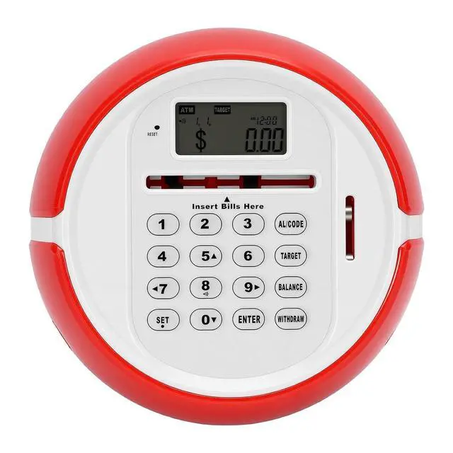 Alt view image 7 of 7 - ATM Piggy Bank, Electronic Money Bank