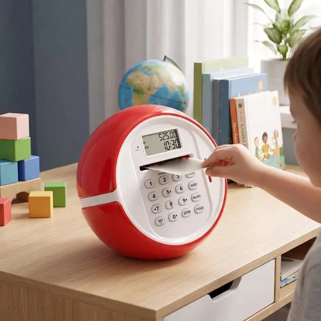 Alt view image 5 of 7 - ATM Piggy Bank, Electronic Money Bank