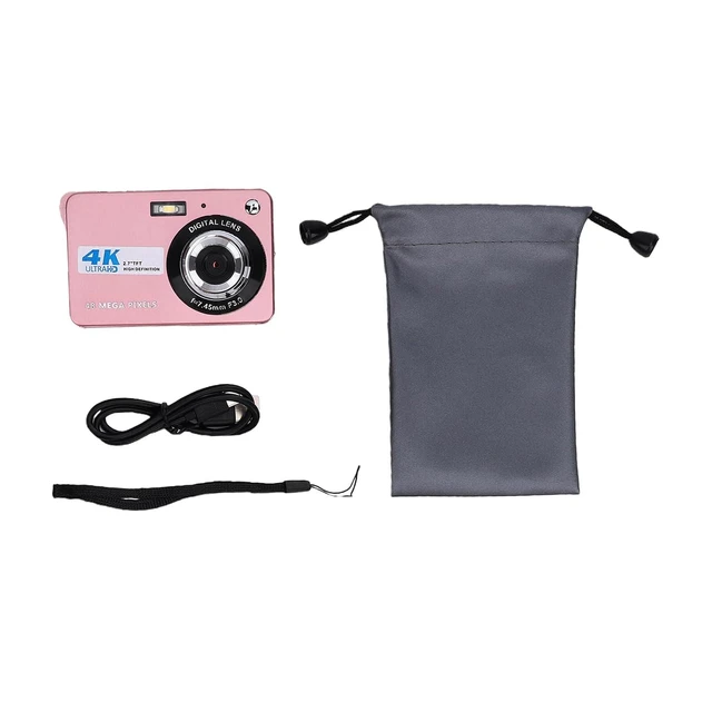 Alt view image 7 of 7 - 4K Digital Camera, 48MP Vlog Camera, 2.7 Inch Screen