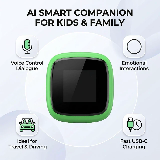 Alt view image 3 of 7 - AI Desk Robot Companion
