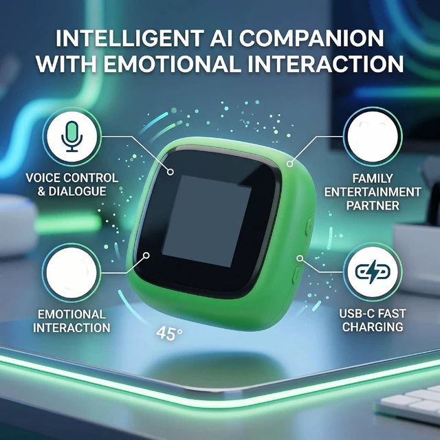 Alt view image 5 of 7 - AI Desk Robot Companion