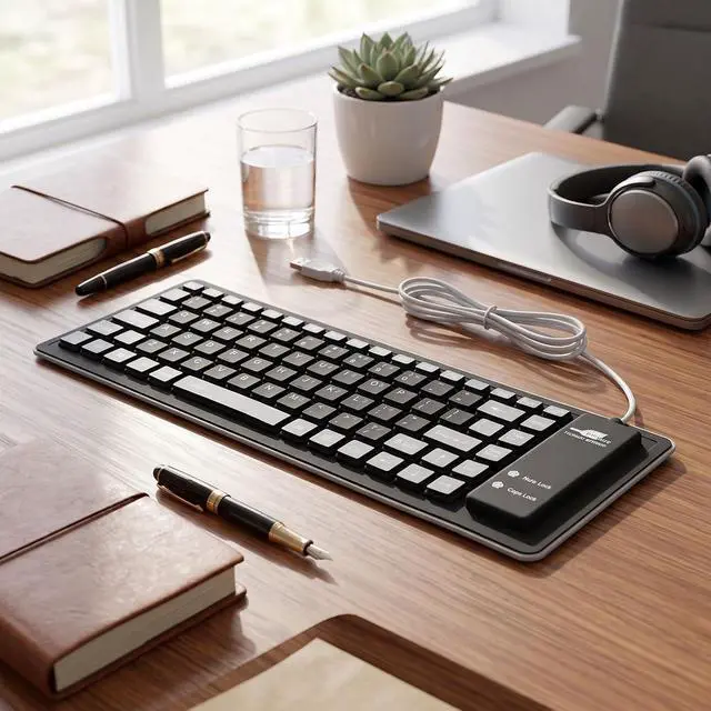 Alt view image 5 of 7 - Foldable Silicone Keyboard, 88 Keys, USB Wired