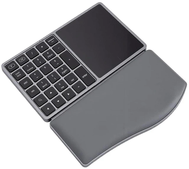 Main image of Wireless Numeric Keypad with Touchpad (Deep Gray)