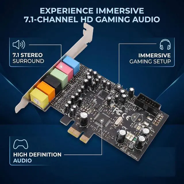 Alt view image 5 of 7 - PC Stereo Surround Audio Adapter with CM6212 Chip