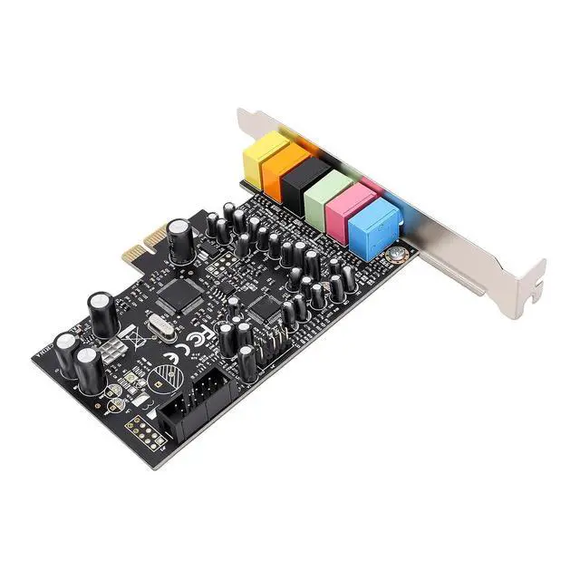 Alt view image 7 of 7 - PC Stereo Surround Audio Adapter with CM6212 Chip
