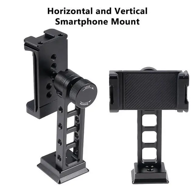 Alt view image 4 of 7 - Phone Tripod Mount, Arca Dovetail Base, 360 Ball Head