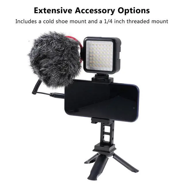 Alt view image 5 of 7 - Phone Tripod Mount, Arca Dovetail Base, 360 Ball Head