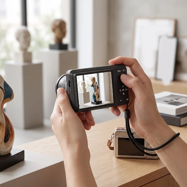 Alt view image 6 of 7 - Compact 4K Video Camera 64MP