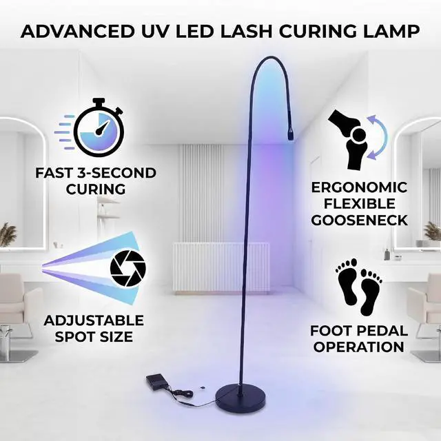 Alt view image 4 of 7 - Lash Light Extension with Foot Pedal