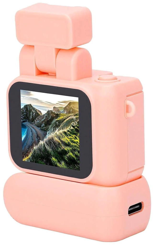 Main image of Vintage Mini Digital Camera (Pink)