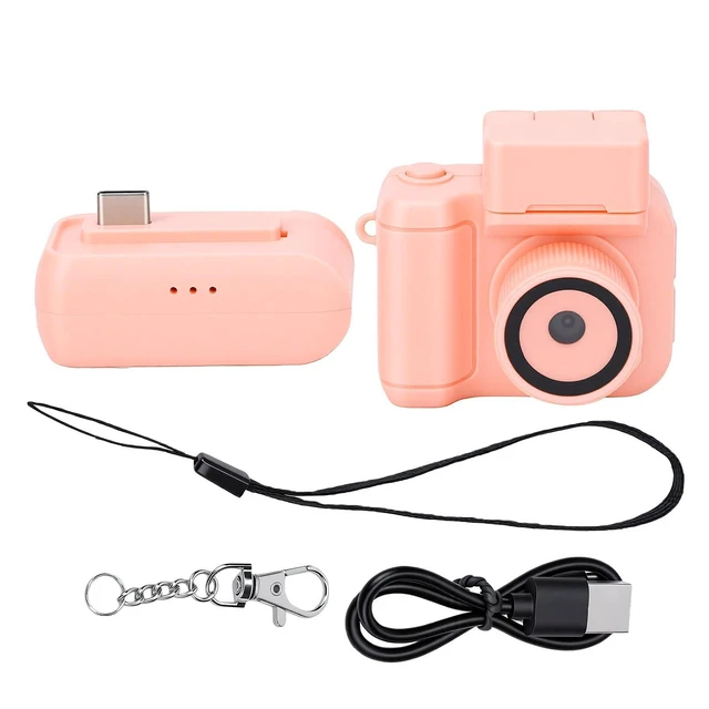Alt view image 7 of 7 - Vintage Mini Digital Camera (Pink)