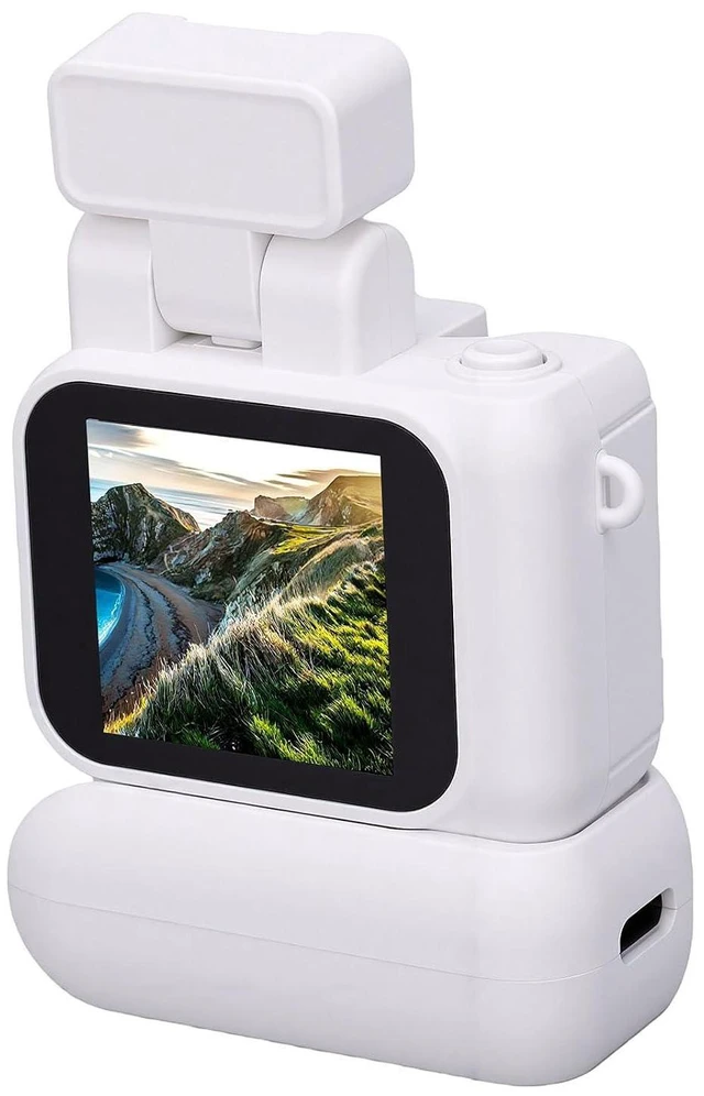 Main image of Vintage Mini Digital Camera (White)