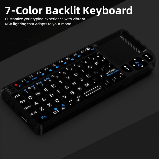 Alt view image 3 of 7 - Wireless Keyboard with Touchpad