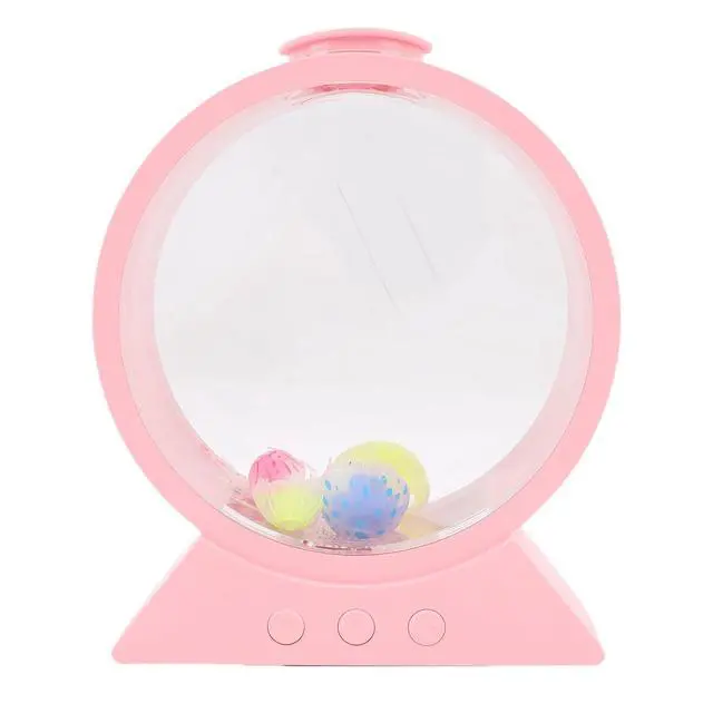 Alt view image 7 of 7 - 7 Color Changing Jellyfish Night Light, Round LED Aquarium Lamp,
