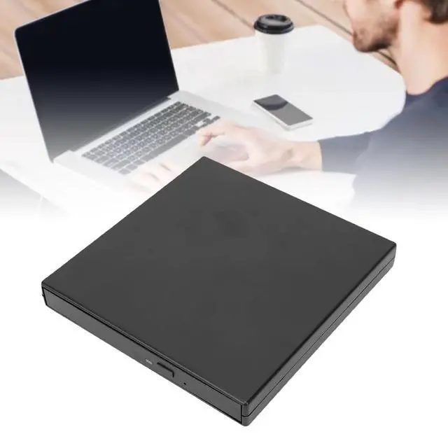 Alt view image 6 of 7 - External USB Optical Drive 5Gbps BD DVD CD Burner (Silver)