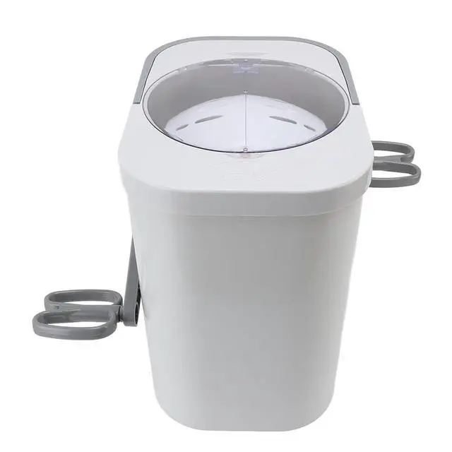 Alt view image 7 of 7 - Manual Clothes Washer Hand Crank Portable Washing Machine Non