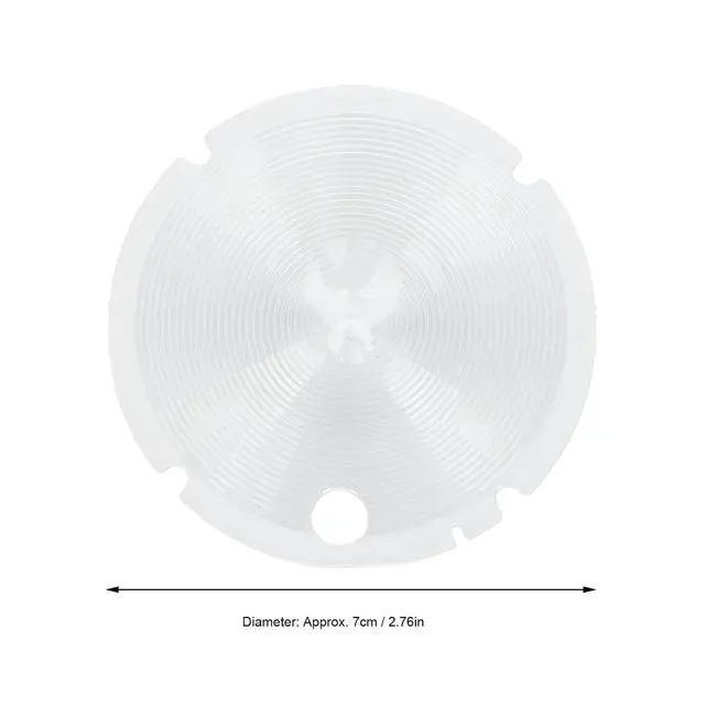 Alt view image 6 of 7 - Front Head Fresnel Panel, Flashing Glass for V1S V1F V1O