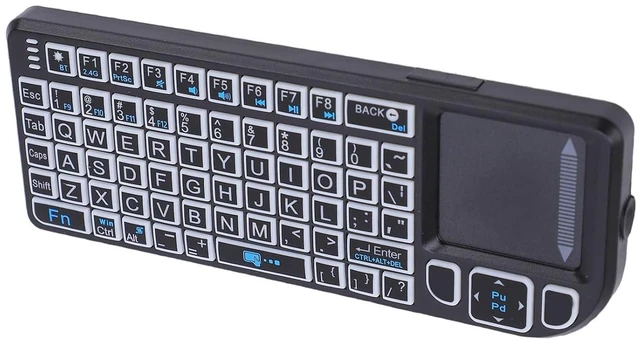 Alt view image 7 of 7 - Wireless TV Keyboard, 2.4G Bluetooth Keyboard