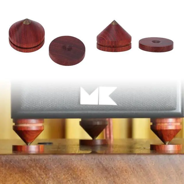 Alt view image 7 of 7 - Speaker Vibration Isolation Stand Accessories