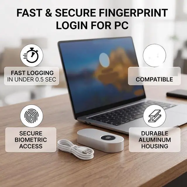 Alt view image 3 of 7 - Hello Fingerprint Reader for PC
