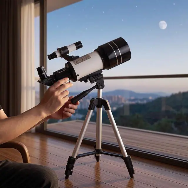 Alt view image 5 of 7 - Astronomical Telescope, 70mmApertur, 300mm Focal Length