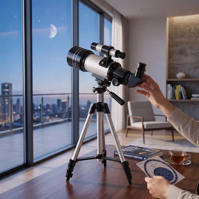 Alt view image 6 of 7 - Astronomical Telescope, 70mmApertur, 300mm Focal Length
