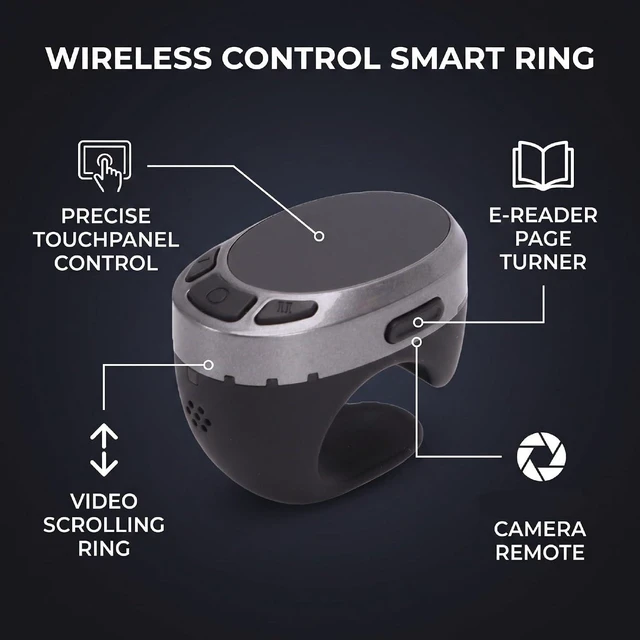 Alt view image 3 of 7 - Fingertip Ring Remote