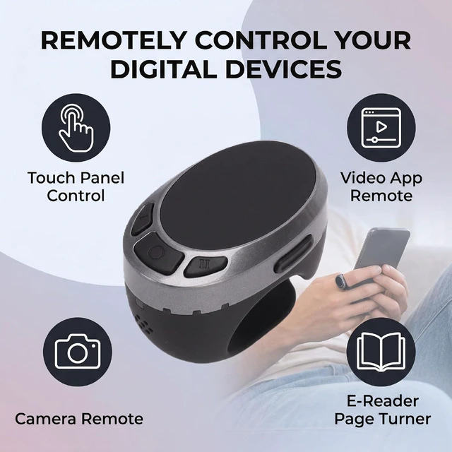 Alt view image 2 of 7 - Fingertip Ring Remote