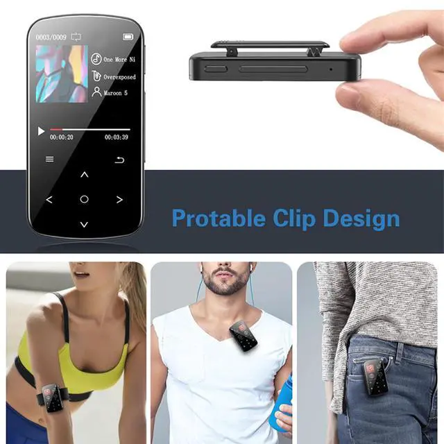 Alt view image 6 of 7 - Bluetooth MP3 Player, Music Player, 1.54 Inch