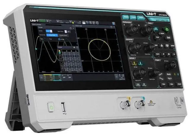 Alt view image 3 of 7 - UNI-T UPO1082HD 80 MHz 2Ch 12-Bit Digital Storage Oscilloscope 181100200144X